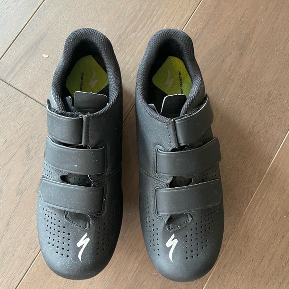 Women’s Bike/Cycling Shoes - Black/Silver - Picture 5 of 6